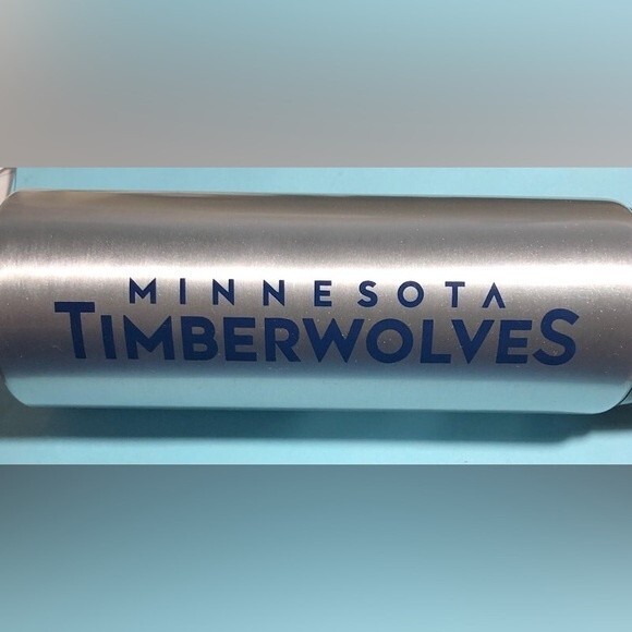 Minnesota Timber Wolves- NBA- H2Go Surge© Metal Water Bottle  10" x 3" 28oz-NEW - Picture 3 of 7